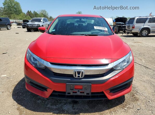 2HGFC2F56HH519756 2017 HONDA CIVIC Red Դիմացի տեսք