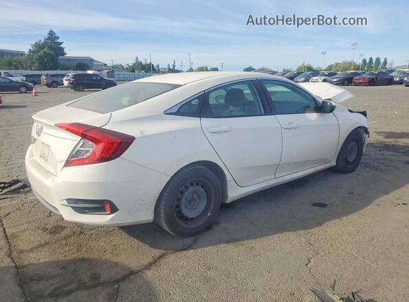 2HGFC2F56HH520132 2017 HONDA CIVIC Белый Задняя правая четверть
