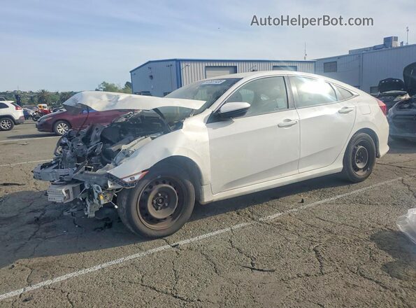 2HGFC2F56HH520132 2017 HONDA CIVIC Белый Передняя левая четверть