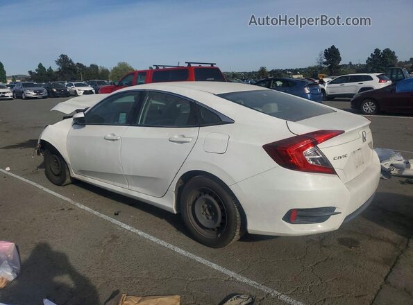 2HGFC2F56HH520132 2017 HONDA CIVIC Белый Задняя левая четверть