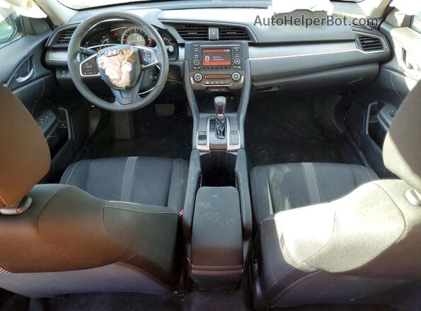2HGFC2F56JH511825 2018 HONDA CIVIC Black Вид панелі приладів