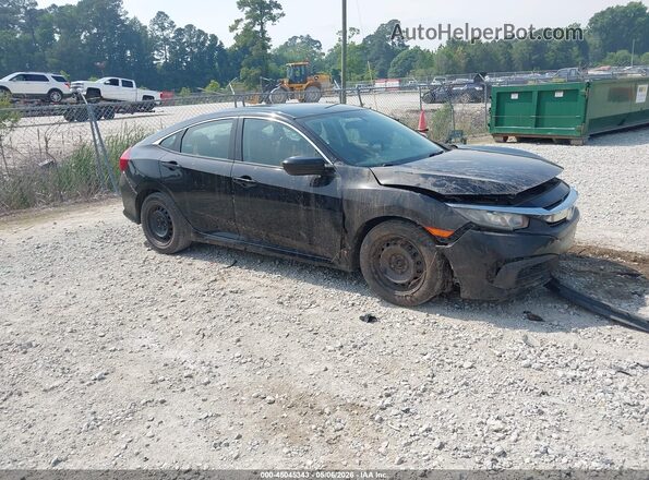 2HGFC2F56JH521433 2018 HONDA CIVIC Black Przód prawy