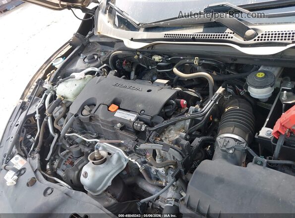 2HGFC2F56JH521433 2018 HONDA CIVIC Black Widok z tyłu