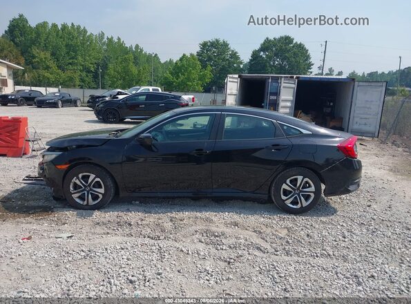 2HGFC2F56JH521433 2018 HONDA CIVIC Black Widok wnętrza 360 stopni