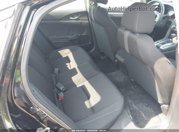 2HGFC2F56JH521433 2018 HONDA CIVIC Black Widok naklejki z numerem VIN