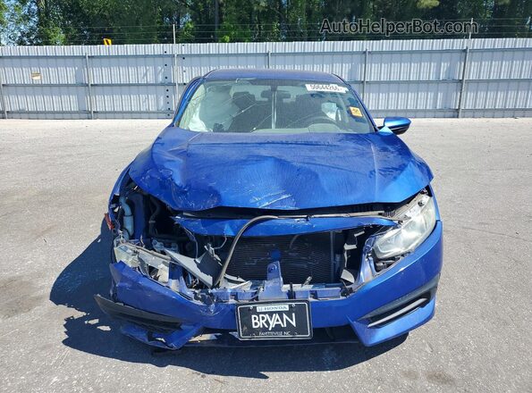 2HGFC2F56JH535655 2018 HONDA CIVIC Blue Вид спереду