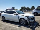 2018 Honda Civic Lx Белый vin: 2HGFC2F56JH543027