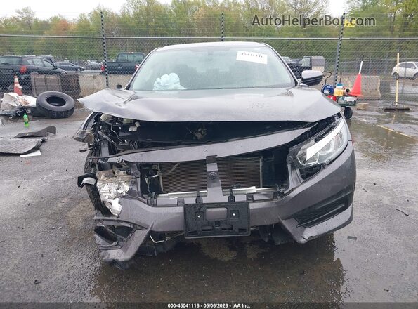 2HGFC2F56JH560491 2018 HONDA CIVIC Серебряный Вид спереди
