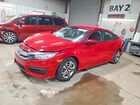 2016 Honda Civic Lx Red vin: 2HGFC2F57GH558001