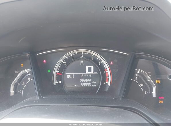 2HGFC2F57GH565918 2016 HONDA CIVIC Серый Вид задних сидений