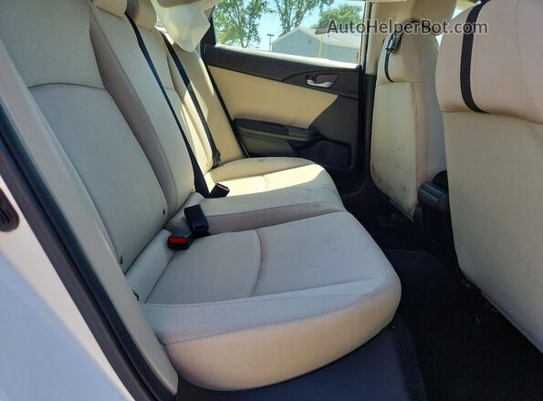 2HGFC2F58HH535490 2017 HONDA CIVIC White Widok tylnych siedzeń