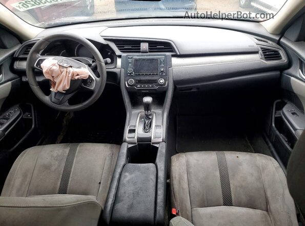 2HGFC2F58JH571928 2018 HONDA CIVIC Gray Вид панелі приладів