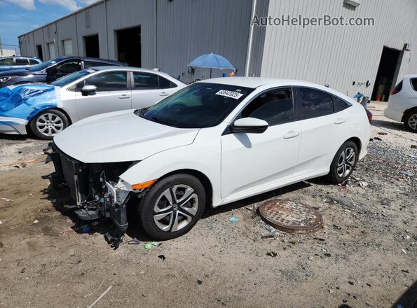 2HGFC2F58JH600618 2018 HONDA CIVIC White Передня ліва чверть