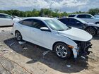 2018 Honda Civic Lx White vin: 2HGFC2F58JH600618