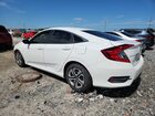 2018 Honda Civic Lx White vin: 2HGFC2F58JH600618
