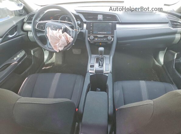 2HGFC2F59JH032881 2018 HONDA CIVIC Белый Вид панели приборов