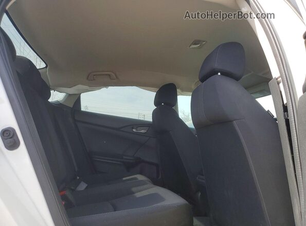 2HGFC2F59JH032881 2018 HONDA CIVIC Белый Вид задних сидений