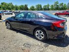 2018 Honda Civic Lx Black vin: 2HGFC2F59JH558704