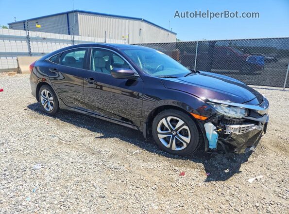 2HGFC2F59JH558704 2018 HONDA CIVIC Black Front right