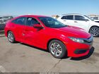 2017 Honda Civic Lx Red vin: 2HGFC2F5XHH541694
