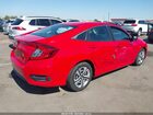 2017 Honda Civic Lx Red vin: 2HGFC2F5XHH541694
