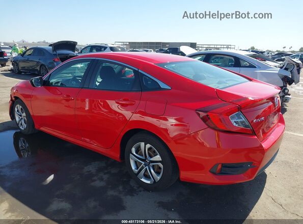 2HGFC2F5XHH541694 2017 HONDA CIVIC Red Հետևի ձախ