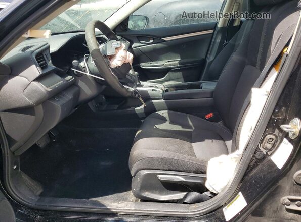 2HGFC2F5XJH011294 2018 HONDA CIVIC Black Widok wnętrza z przodu