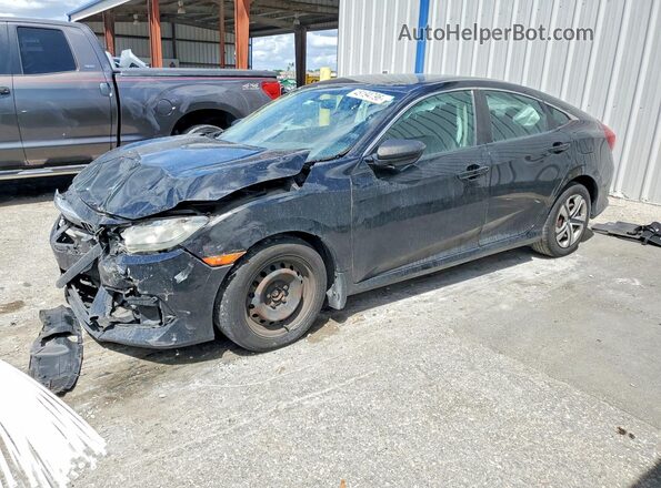 2HGFC2F5XJH011294 2018 HONDA CIVIC Black Przód lewy