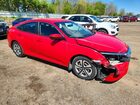 2018 Honda Civic Lx Red vin: 2HGFC2F5XJH597589