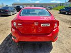 2018 Honda Civic Lx Red vin: 2HGFC2F5XJH597589