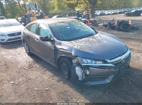 2HGFC2F5XJH610602 2018 HONDA CIVIC Серый Передняя правая четверть
