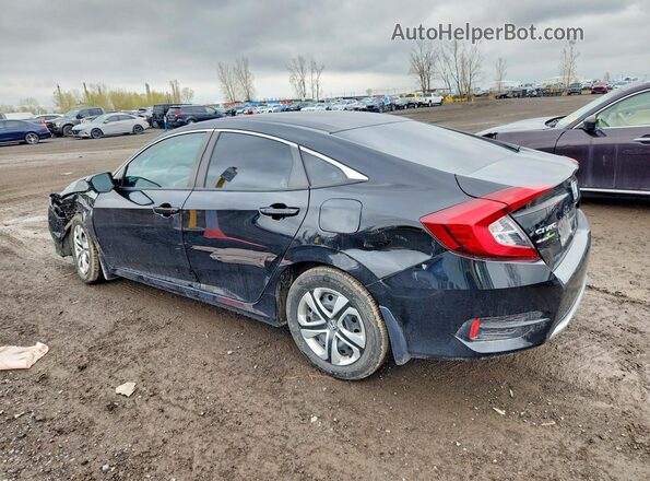 2HGFC2F5XMH017004 2021 HONDA CIVIC Black Հետևի ձախ