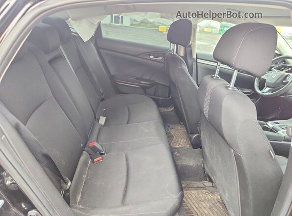 2HGFC2F5XMH017004 2021 HONDA CIVIC Black Հետևի նստատեղերի տեսք