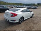 2019 Honda Civic Lx White vin: 2HGFC2F60KH604446