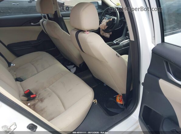 2HGFC2F60KH604446 2019 HONDA CIVIC White VIN კოდის სტიკერის ხედი
