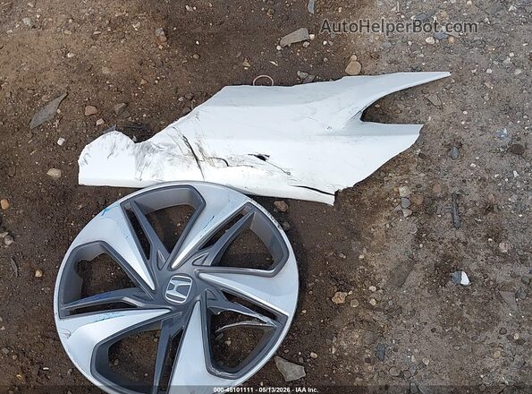 2HGFC2F60KH604446 2019 HONDA CIVIC White ხელსაწყოთა პანელის ხედი