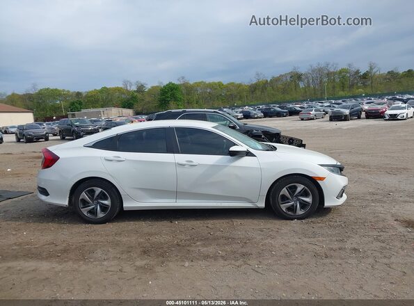 2HGFC2F60KH604446 2019 HONDA CIVIC White სალონის 360-გრადუსიანი ხედი