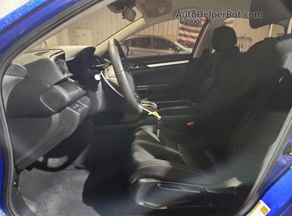 2HGFC2F60LH514568 2020 HONDA CIVIC Blue Widok wnętrza z przodu