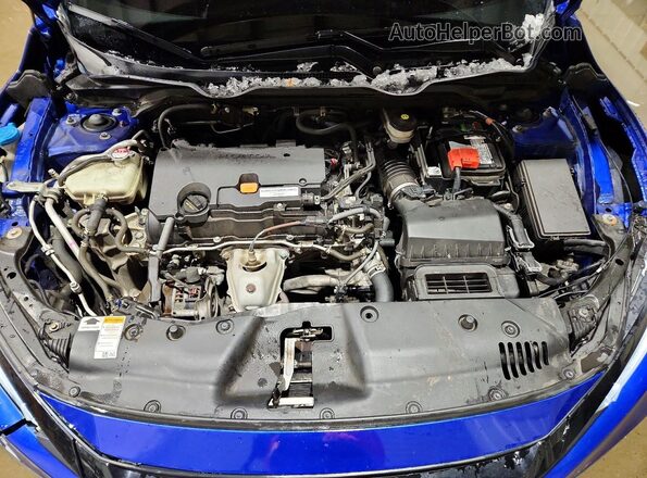 2HGFC2F60LH514568 2020 HONDA CIVIC Blue Widok wnętrza z tyłu