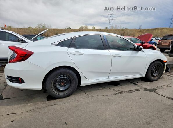 2HGFC2F60LH565472 2020 HONDA CIVIC Белый Задняя правая четверть