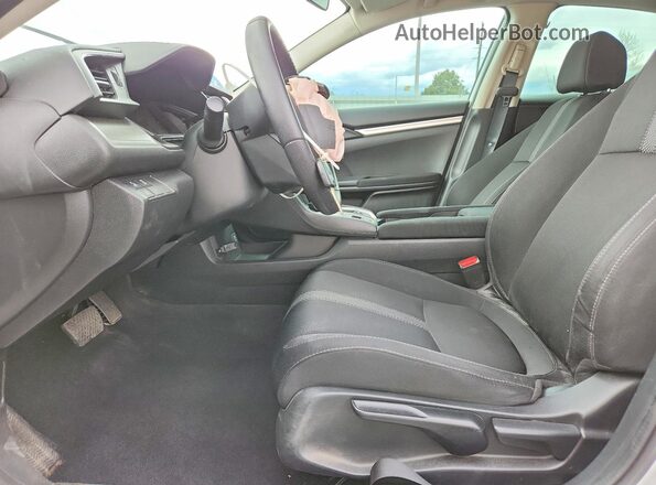 2HGFC2F60LH565472 2020 HONDA CIVIC Белый Вид салона спереди