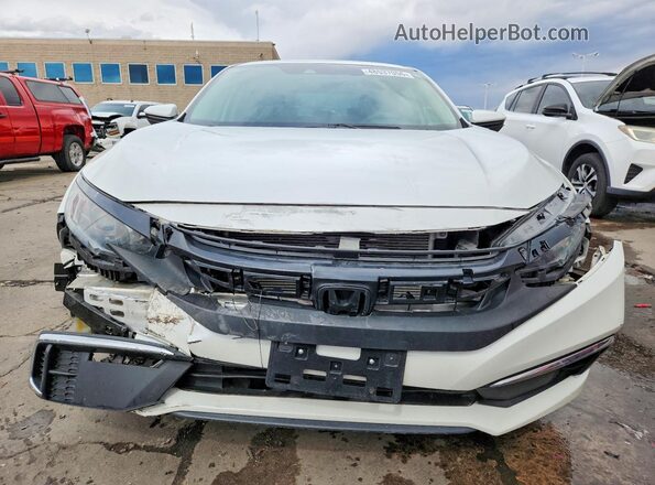 2HGFC2F60LH565472 2020 HONDA CIVIC Белый Вид спереди
