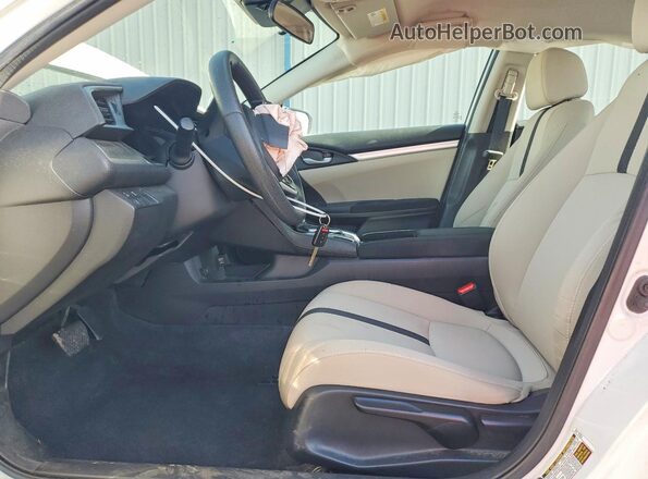 2HGFC2F60LH595832 2020 HONDA CIVIC White Vista interior delantera