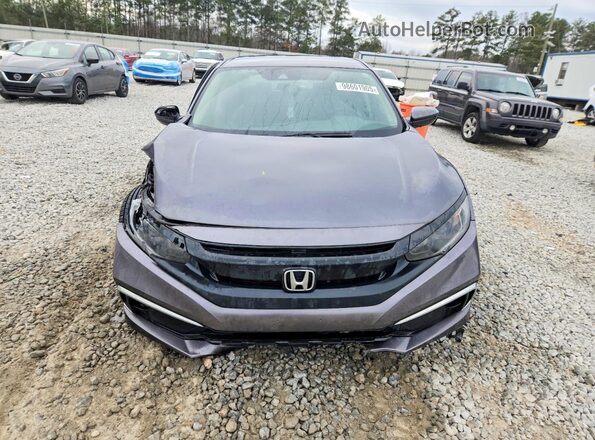 2HGFC2F60LH596348 2020 HONDA CIVIC Gray Вид спереду