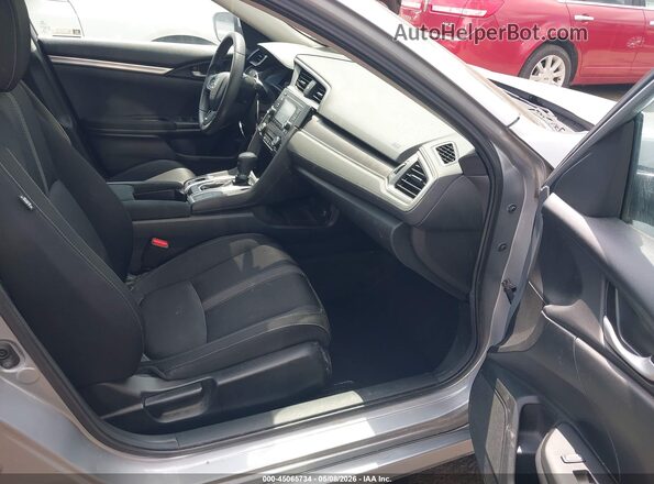 2HGFC2F60MH515169 2021 HONDA CIVIC Серебряный Вид салона спереди