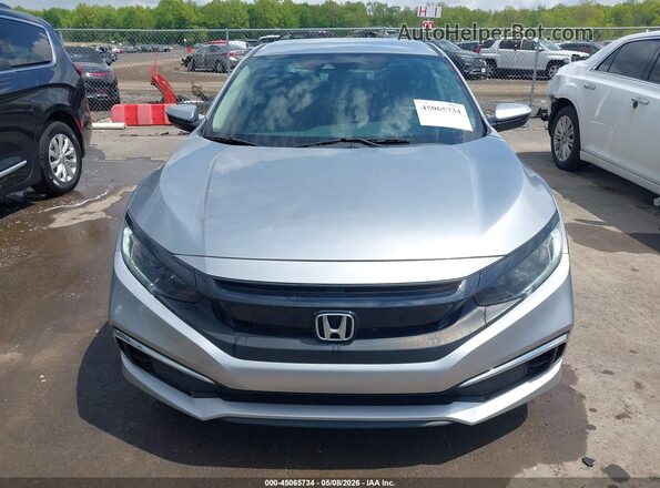 2HGFC2F60MH515169 2021 HONDA CIVIC Серебряный Вид задней части салона