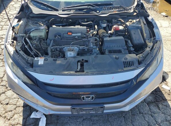 2HGFC2F61KH548775 2019 HONDA CIVIC Silver Вид задньої частини салону