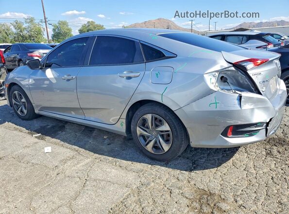 2HGFC2F61KH548775 2019 HONDA CIVIC Silver Задня ліва чверть