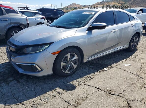 2HGFC2F61KH548775 2019 HONDA CIVIC Silver Передня ліва чверть
