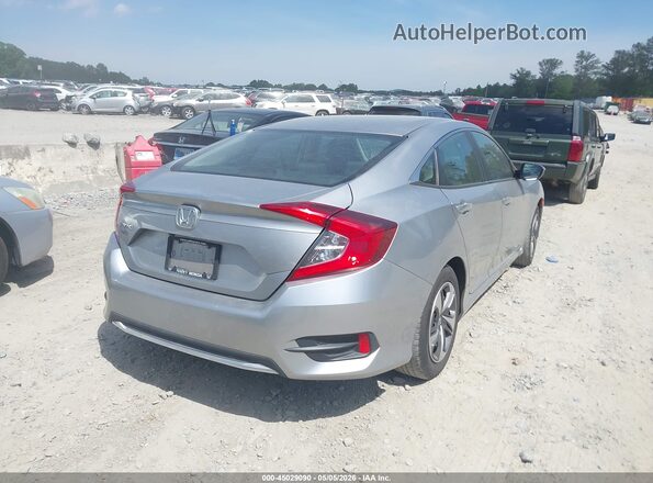 2HGFC2F61LH520430 2020 HONDA CIVIC Серебряный Задняя правая четверть
